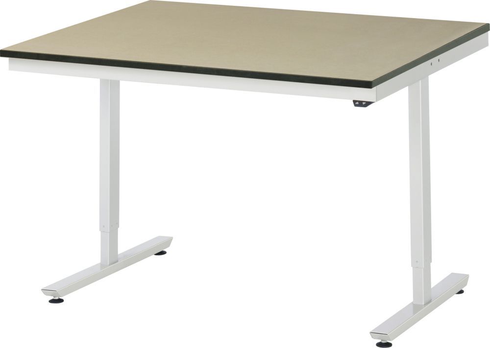 Rau Arbeitstisch adlatus 1250 x 1000 mm RAL7035 Last 150 kg Produktbild Rau Arbeitstisch adlatus 1250 x 1000 mm RAL7035 Last 150 kg