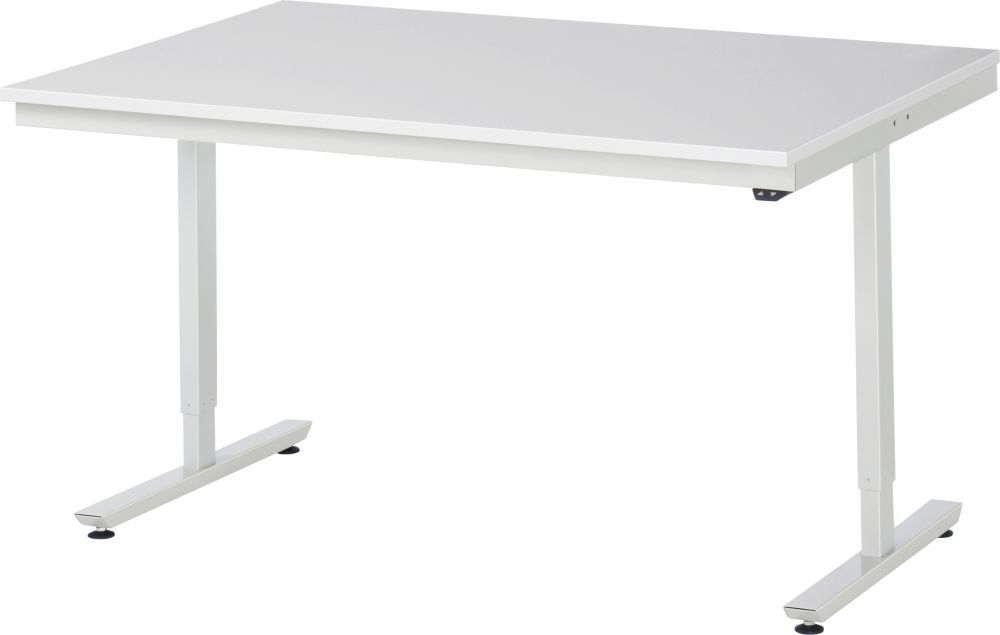 Rau Arbeitstisch Serie adlatus 150 1500 x 1000 mm RAL7035 Produktbild Rau Arbeitstisch Serie adlatus 150 1500 x 1000 mm RAL7035