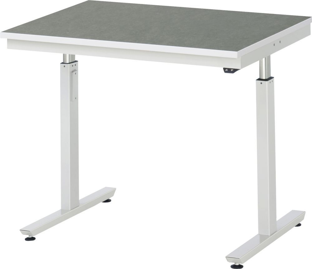 RAU Werktisch adlatus 300 mit 2 Doppelhubsäulen 1000 x 800 mm Produktbild RAU Werktisch adlatus 300 mit 2 Doppelhubsäulen 1000 x 800 mm