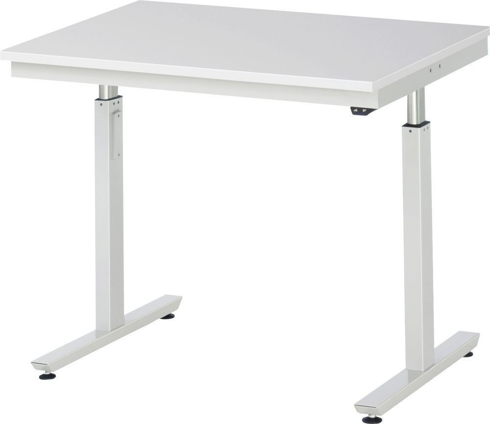 RAU Werktisch adlatus 300 mit 1000 x 800 mm RAL7035 Produktbild RAU Werktisch adlatus 300 mit 1000 x 800 mm RAL7035