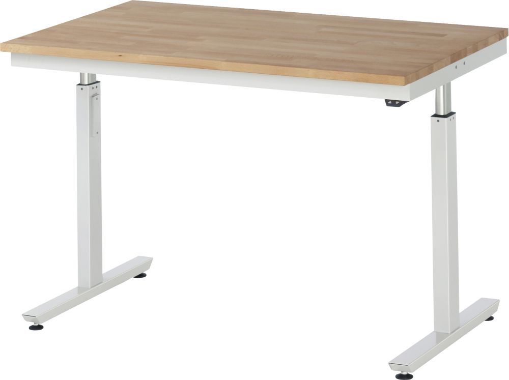 RAU Werktisch adlatus 300 elektrisch verstellbar 1250 x 800 mm Produktbild RAU Werktisch adlatus 300 elektrisch verstellbar 1250 x 800 mm