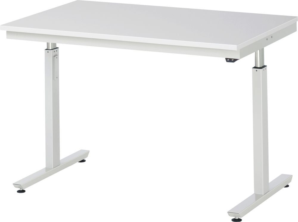 RAU Werktisch Serie adlatus 300 Maße 1250 x 800 mm Produktbild RAU Werktisch Serie adlatus 300 Maße 1250 x 800 mm