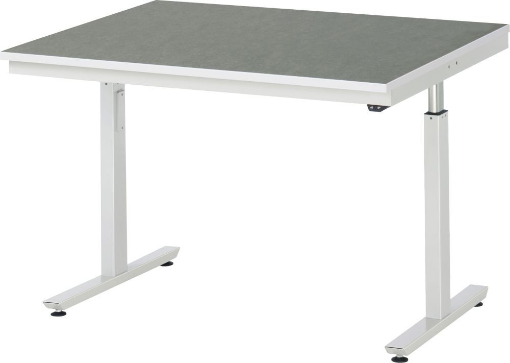 RAU Werktisch adlatus 300 mit 2 Doppelhubsäulen 1250 x 1000 mm Produktbild RAU Werktisch adlatus 300 mit 2 Doppelhubsäulen 1250 x 1000 mm