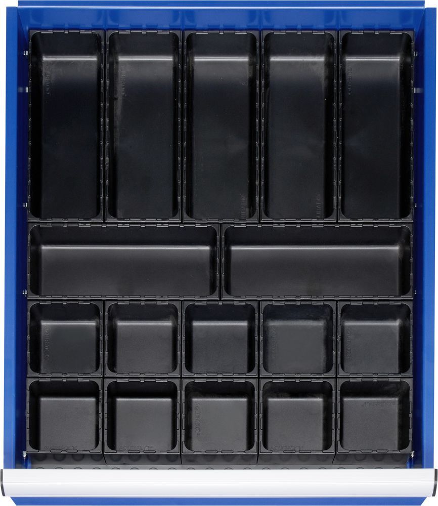 Rau Einteilungsset für Schublade Größe L 490 x 560 mm Produktbild Rau Einteilungsset für Schublade Größe L 490 x 560 mm