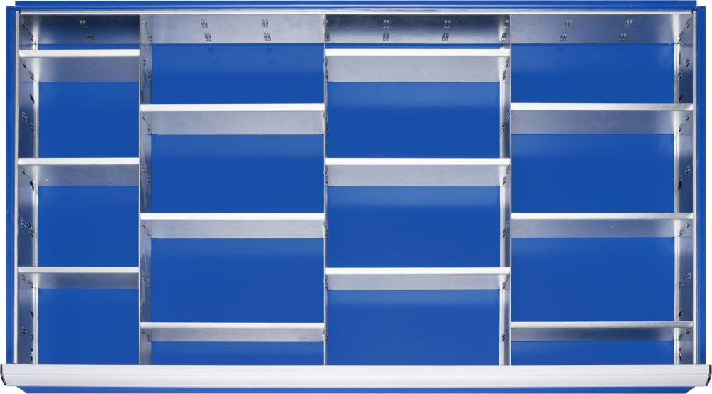 RAU Schubladen-Einteilungs-Set-72 Breite 1055 mm x Tiefe 560 mm RAU Schubladen-Einteilungs-Set-72 Breite 1055 mm x Tiefe 560 mm