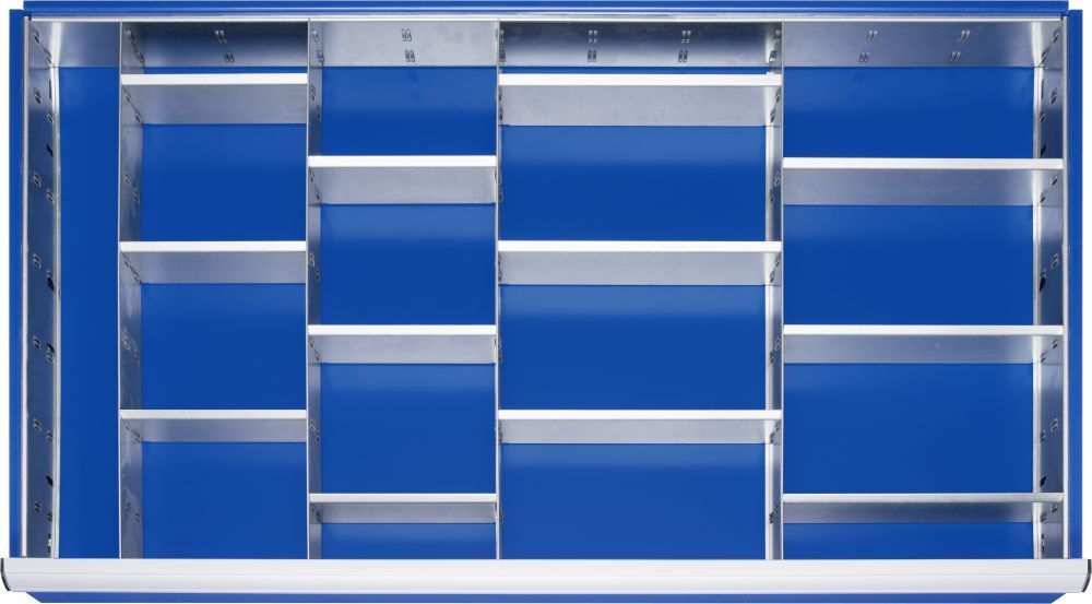 RAU Schubladen-Einteilungs-Set-73 Breite 1055 mm x Tiefe 560 mm Produktbild RAU Schubladen-Einteilungs-Set-73 Breite 1055 mm x Tiefe 560 mm