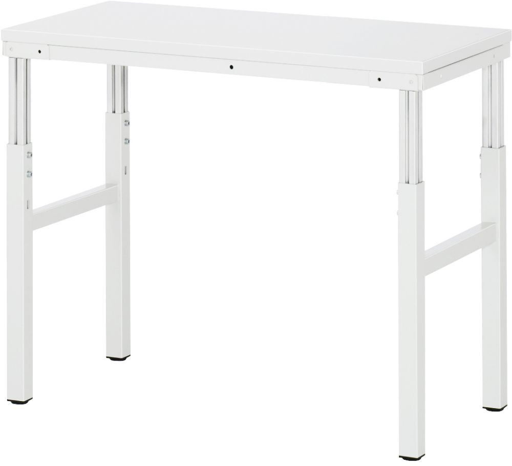 Rau Arbeitsplatzsystem Serie E Basistisch 1000 x 500 x 650-1000 mm Produktbild Rau Arbeitsplatzsystem Serie E Basistisch 1000 x 500 x 650-1000 mm