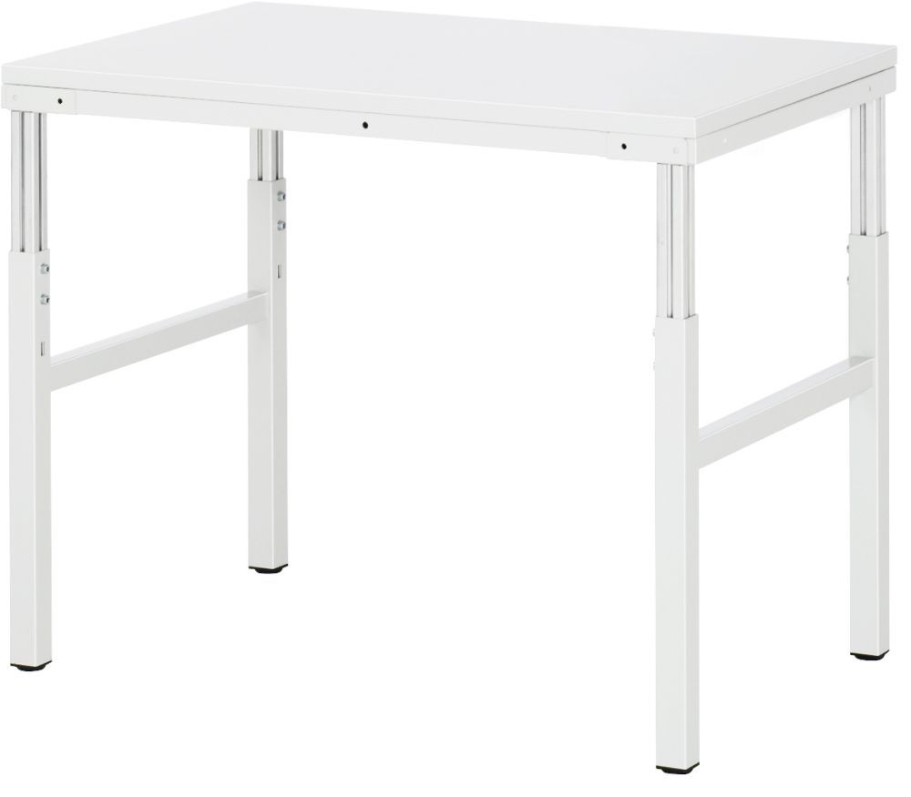 Rau Arbeitsplatzsystem Serie E Basistisch Breite 1000 x 650-1000 mm Produktbild Rau Arbeitsplatzsystem Serie E Basistisch Breite 1000 x 650-1000 mm