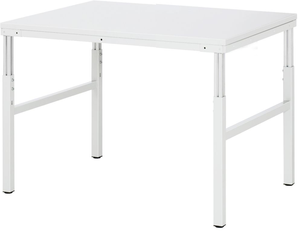 Rau Basistisch Arbeitsplatzsystem 1200 x 900 mm Höhe 650 bis 1000 mm Produktbild Rau Basistisch Arbeitsplatzsystem 1200 x 900 mm Höhe 650 bis 1000 mm