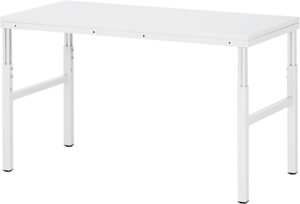 Rau Basis-Arbeitstisch Serie E Breite 1500 mm x Tiefe 500 mm Farbe RAL7035 Produktbild Rau Basis-Arbeitstisch Serie E Breite 1500 mm x Tiefe 500 mm Farbe RAL7035