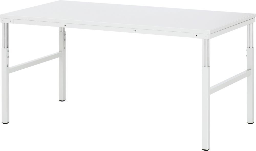 Rau Basis-Arbeitstisch Serie E 1800 x 900 mm Melamin-Platte 22 mm Produktbild Rau Basis-Arbeitstisch Serie E 1800 x 900 mm Melamin-Platte 22 mm