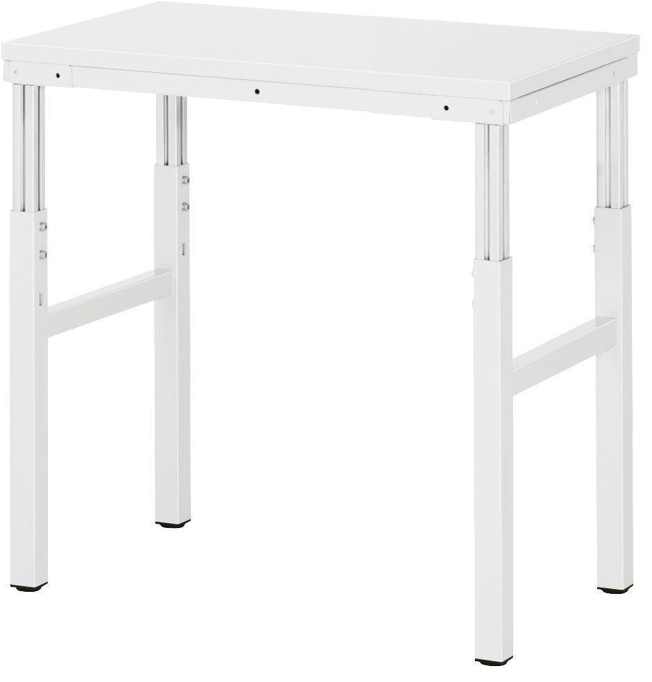Rau Arbeitsplatzsystem Serie E Basistisch 700 x 500 x 630-980 mm Produktbild Rau Arbeitsplatzsystem Serie E Basistisch 700 x 500 x 630-980 mm