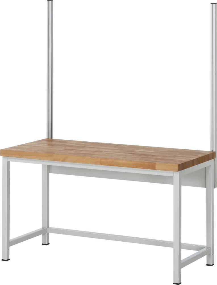 RAU Befestigungssatz mit Systemstützen Breite 1500 mm Farbe Gestell RAL7035 Produktbild RAU Befestigungssatz mit Systemstützen Breite 1500 mm Farbe Gestell RAL7035 bild 2