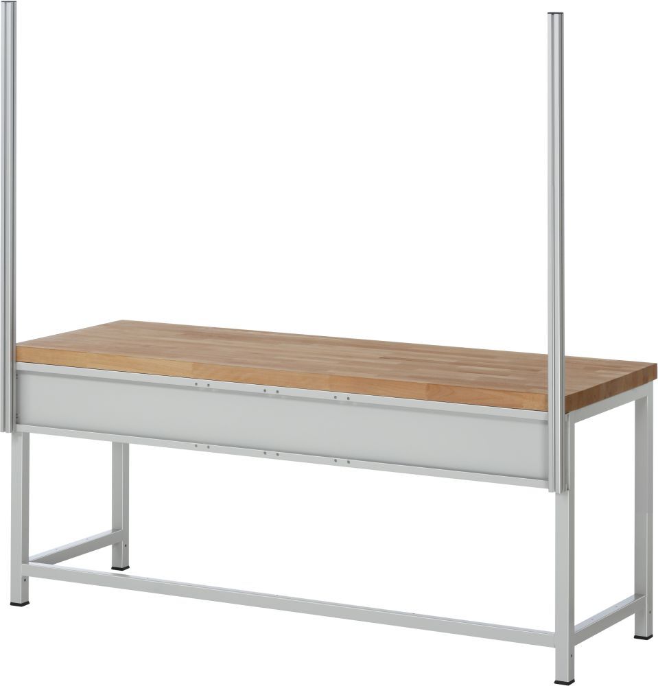 Rau Befestigungssatz mit Systemstützen Farbe RAL7035 Breite 2000 mm Produktbild Rau Befestigungssatz mit Systemstützen Farbe RAL7035 Breite 2000 mm