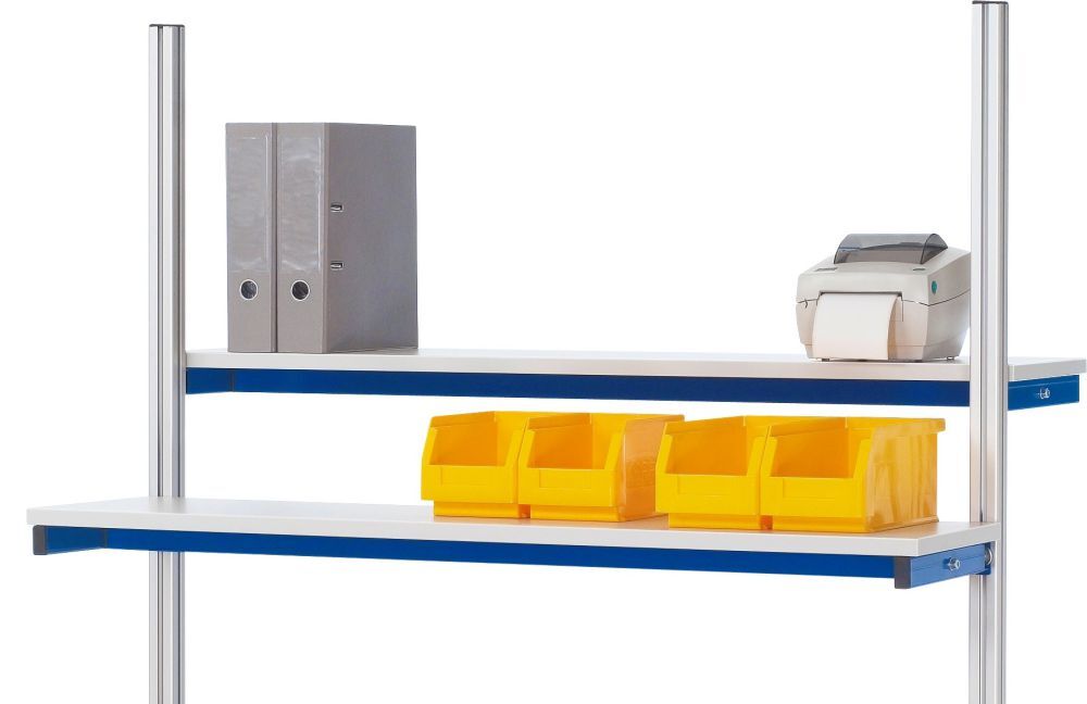 RAU Etagenbord Breite 1500 mm x Tiefe 300 mm Produktbild RAU Etagenbord Breite 1500 mm x Tiefe 300 mm bild 2