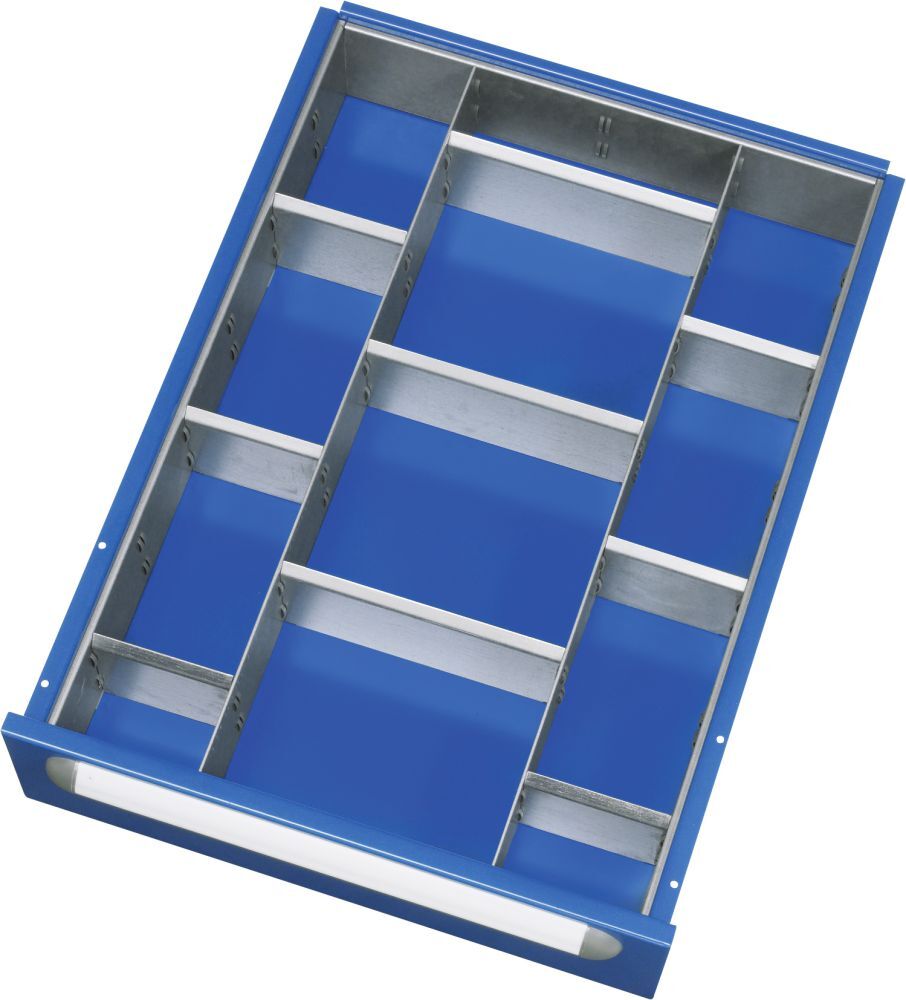 Rau Schubladen-Einteilungs-Set 390 x 560 x 60-90 mm Produktbild Rau Schubladen-Einteilungs-Set 390 x 560 x 60-90 mm