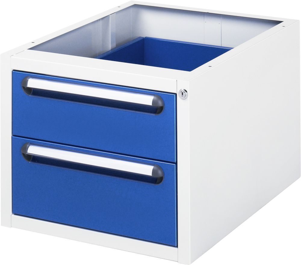 Rau Unterbau-Container Breite 480 mm x Tiefe 600 mm x Höhe 395 mm RAL5010 Rau Unterbau-Container Breite 480 mm x Tiefe 600 mm x Höhe 395 mm RAL5010