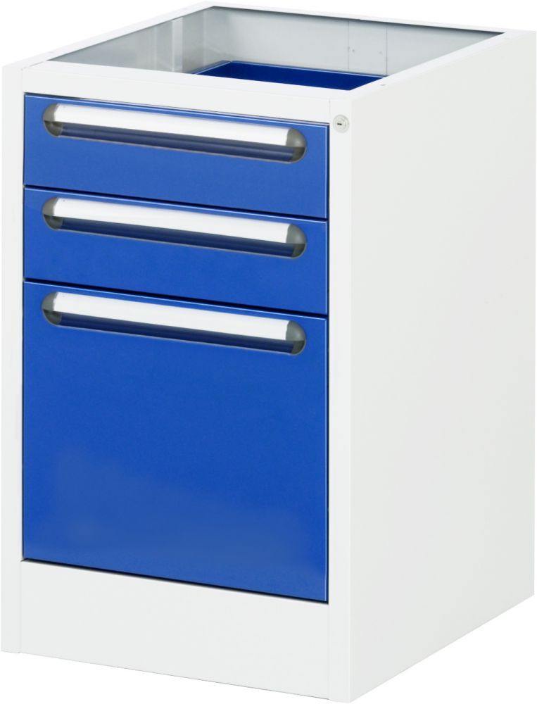 RAU Unterbau Container mit 3 Schubladen Breite 480 mm Produktbild RAU Unterbau Container mit 3 Schubladen Breite 480 mm