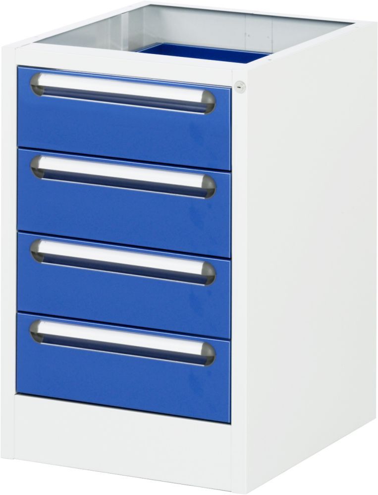 RAU Unterbau Container mit 4 Schubladen Breite 480 mm Produktbild RAU Unterbau Container mit 4 Schubladen Breite 480 mm