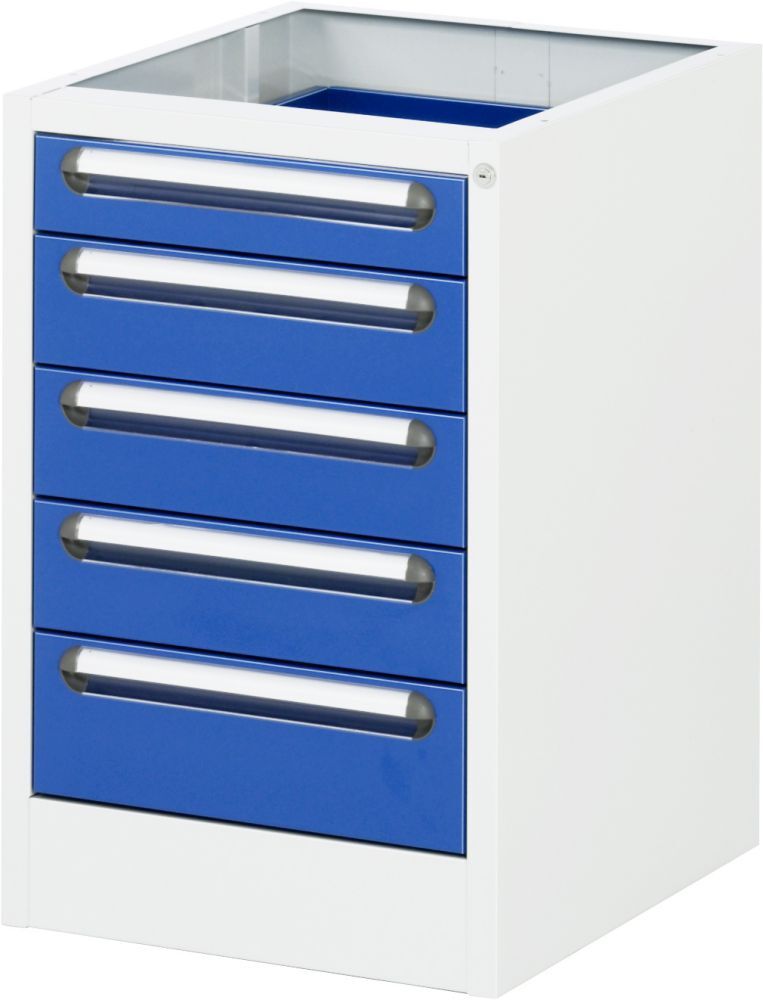 RAU Unterbau Container mit 5 Schubladen Breite 480 mm Produktbild RAU Unterbau Container mit 5 Schubladen Breite 480 mm