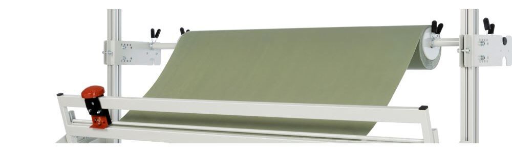 Produktbild Abrolleinheit zur Montage an System-Stützen 1500 x 270 x 90 mm bild 2