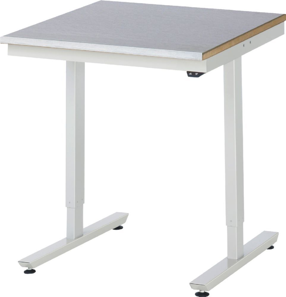 RAU Arbeitstisch Serie adlatus 150 Höhenverstellbar Breite 750 mm x Tiefe 800 mm Produktbild RAU Arbeitstisch Serie adlatus 150 Höhenverstellbar Breite 750 mm x Tiefe 800 mm