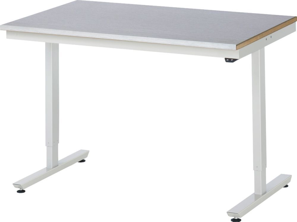 RAU Arbeitstisch Serie adlatus 150 Höhenverstellbar Breite 1250 mm x Tiefe 800 mm Produktbild RAU Arbeitstisch Serie adlatus 150 Höhenverstellbar Breite 1250 mm x Tiefe 800 mm