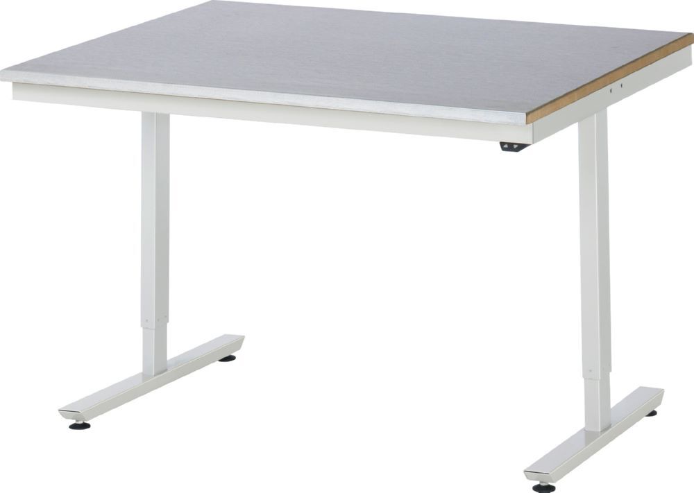 RAU Arbeitstisch Serie adlatus 150 Höhenverstellbar Breite 1250 mm x Tiefe 1000 mm Produktbild RAU Arbeitstisch Serie adlatus 150 Höhenverstellbar Breite 1250 mm x Tiefe 1000 mm