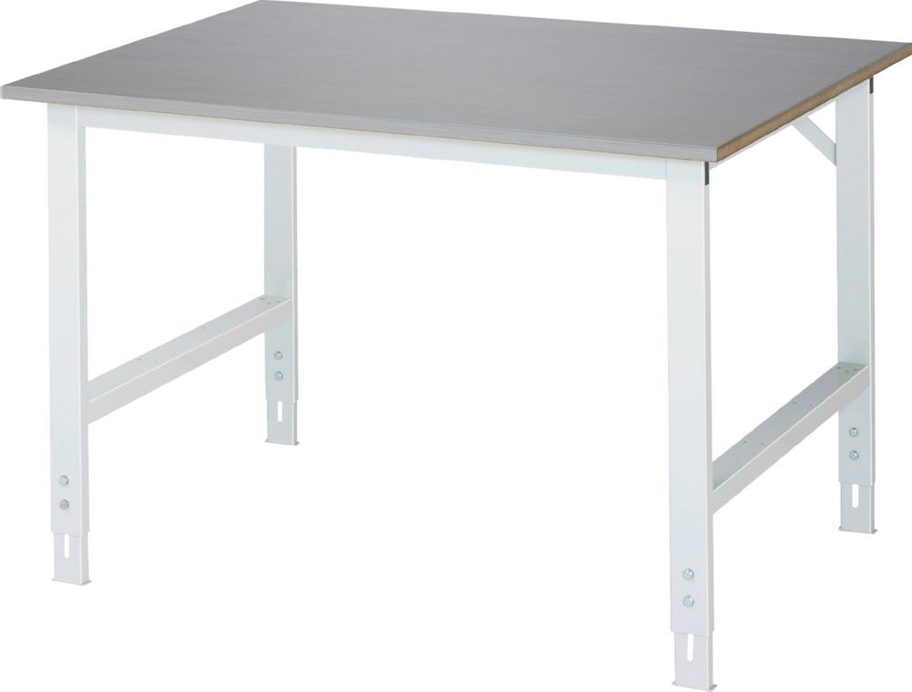 Rau Werkbänke Arbeitstisch Tom Grundtisch 1250 x 1000 x 760 bis 1080 mm Produktbild Rau Werkbänke Arbeitstisch Tom Grundtisch 1250 x 1000 x 760 bis 1080 mm