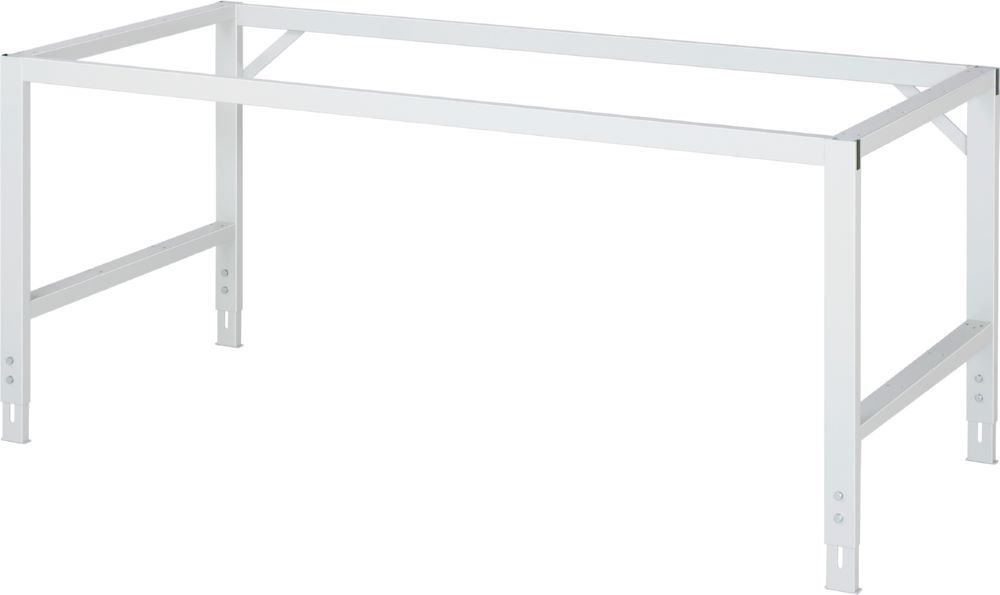 Rau Werkbänke Arbeitstisch Tom Grundtisch 2000 x 1000 x 760 bis 1080 mm Produktbild Rau Werkbänke Arbeitstisch Tom Grundtisch 2000 x 1000 x 760 bis 1080 mm bild 2