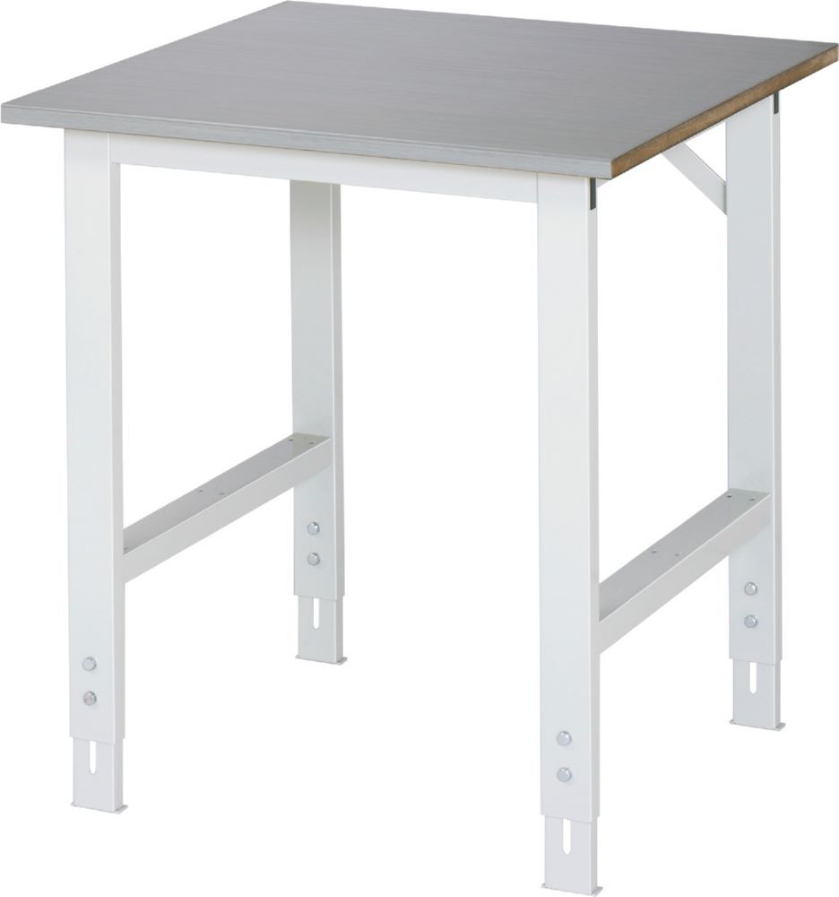 Rau Werkbänke Arbeitstisch Tom Grundtisch 750 x 800 x 760 bis 1080 mm Produktbild Rau Werkbänke Arbeitstisch Tom Grundtisch 750 x 800 x 760 bis 1080 mm