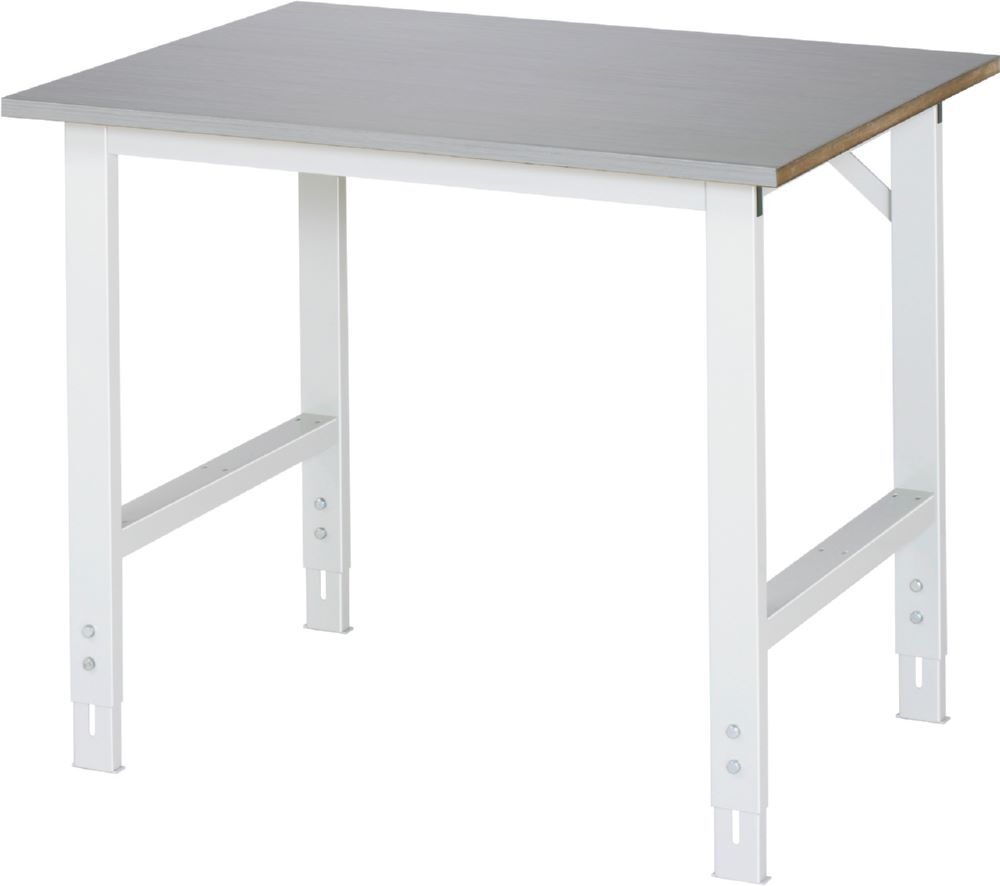 Rau Werkbänke Arbeitstisch Tom Grundtisch 1000 x 800 x 760 bis 1080 mm Produktbild Rau Werkbänke Arbeitstisch Tom Grundtisch 1000 x 800 x 760 bis 1080 mm
