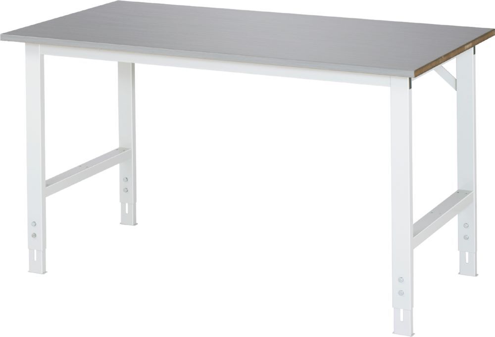 Rau Werkbänke Arbeitstisch Tom Grundtisch 1500 x 800 x 760 bis 1080 mm Produktbild Rau Werkbänke Arbeitstisch Tom Grundtisch 1500 x 800 x 760 bis 1080 mm