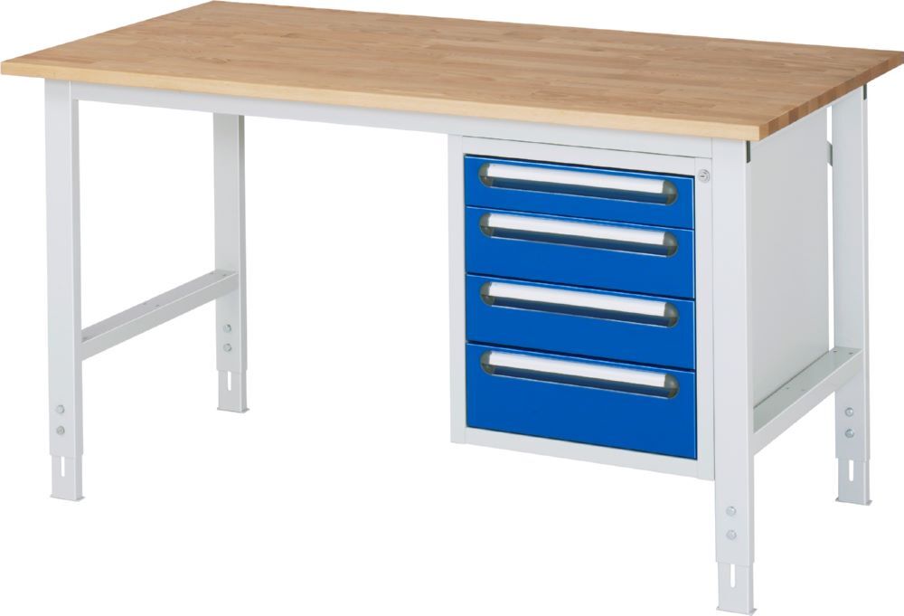 Rau Werkbänke Arbeitstisch Tom K Modell 07 mit 750 x 1000 mm Produktbild Rau Werkbänke Arbeitstisch Tom K Modell 07 mit 750 x 1000 mm