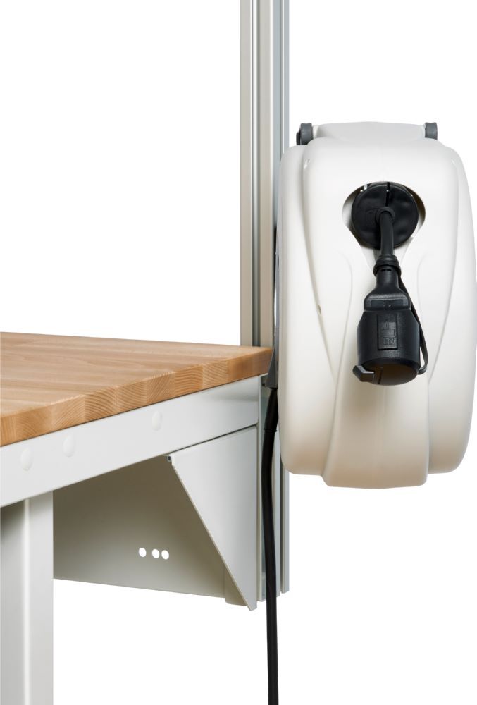 Produktbild Automatischer Kabelaufoller 390 x 180 x 320 mm grau/schwarz bild 3