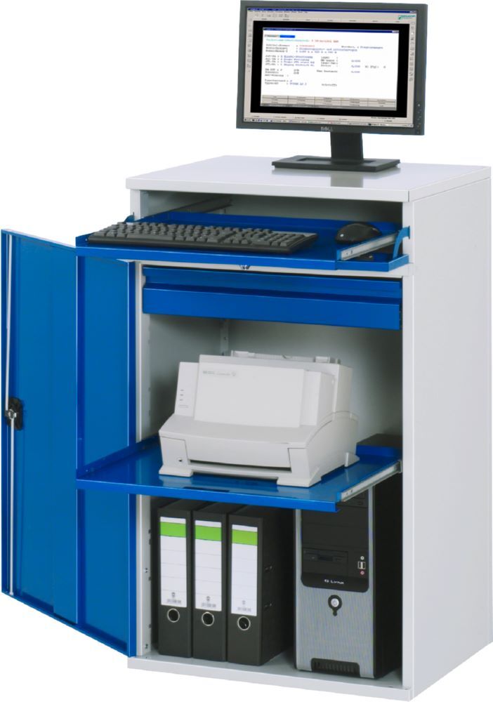 Produktbild Computer Schrank 99 stationär 650 x 520 x 1060 mm bild 2