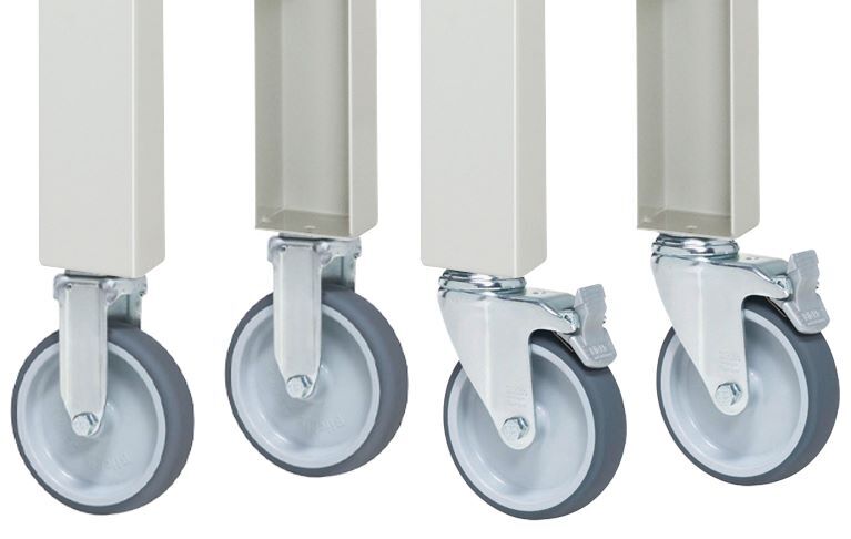 Produktbild Fahrbare Werkbank 7001A1 2000 x 900 x 1000 mm mit 1 Schublade RAL 7035/5010 bild 3