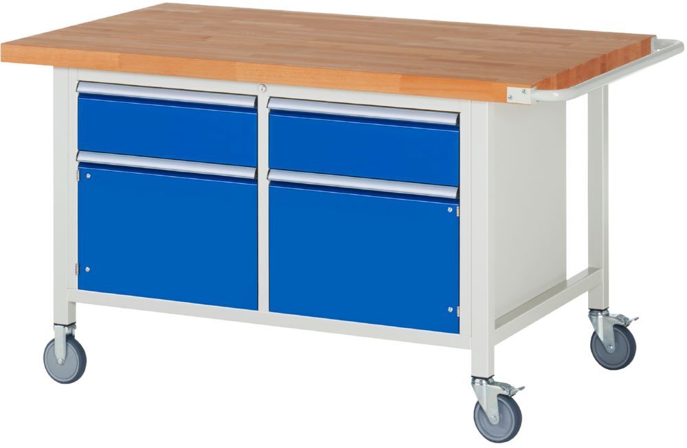 RAU Fahrbare Werkbank 8000 - Modell 8466 Breite 1500 mm Produktbild RAU Fahrbare Werkbank 8000 - Modell 8466 Breite 1500 mm