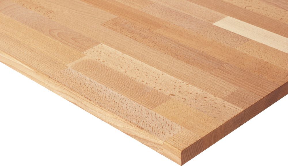 Rau Werkbänke Fahrbarer Arbeitstisch Tom 1250 x 1000 x 910-1230 mm Buche Massiv Platte 25 mm Produktbild Rau Werkbänke Fahrbarer Arbeitstisch Tom 1250 x 1000 x 910-1230 mm Buche Massiv Platte 25 mm bild 2