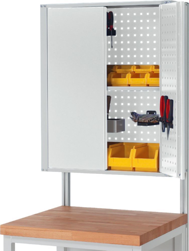 Produktbild Hängeschrankank  750 x 250 x 900 mm RAL 7035 bild 2