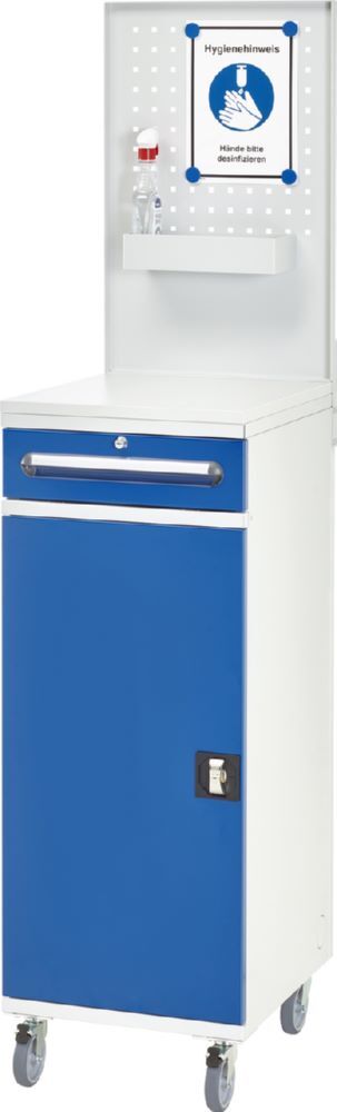 Rau Hygiene Schrank Modell 1 fahrbar Produktbild Rau Hygiene Schrank Modell 1 fahrbar