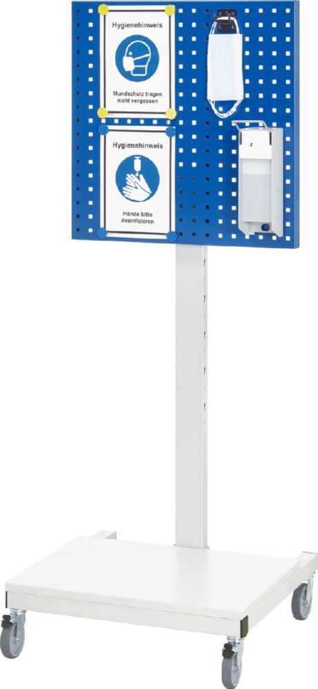 Rau Hygiene Ständer Modell 1 fahrbar Produktbild Rau Hygiene Ständer Modell 1 fahrbar