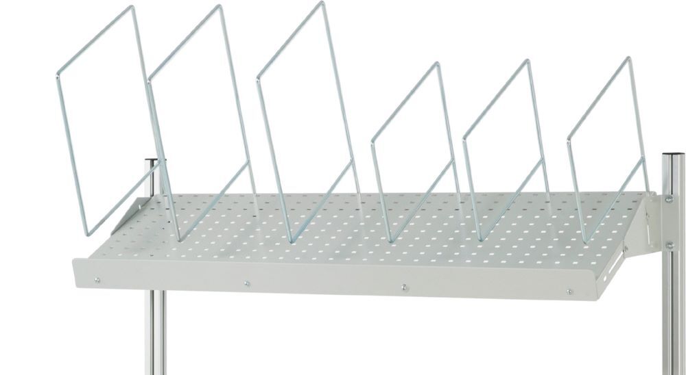 Produktbild Rau Werkbänke Kartonagenmagazin Serie E 1200 x 450 x 500 mm RAL7035