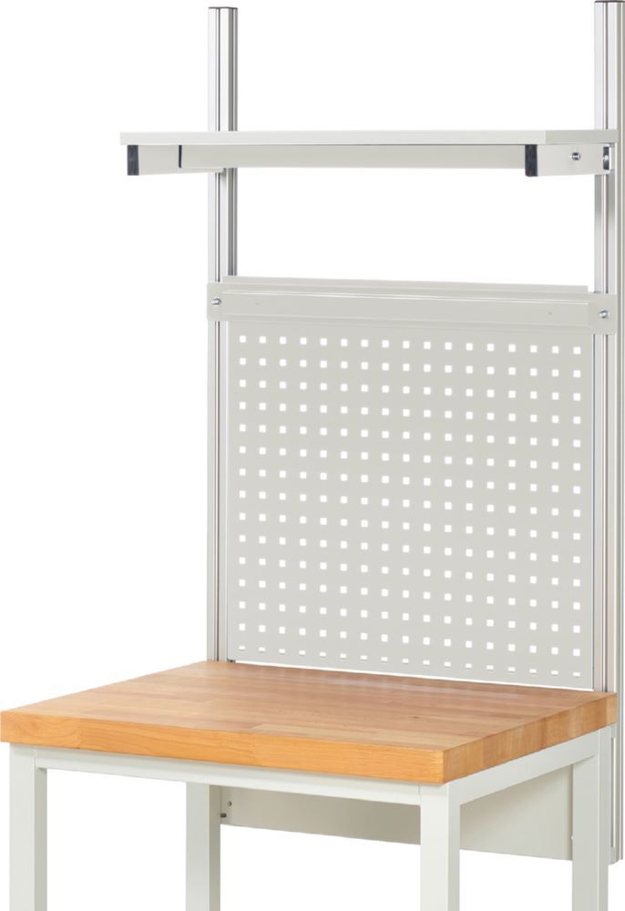 Produktbild Rau Werkbänke System Aufbau Komplettset 01 für Produktbreite 750 mm RAL7035