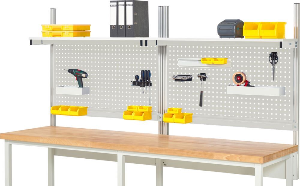 Produktbild System Aufbau Komplettset 01 für Produktbreite 2500 mm RAL7035 bild 2