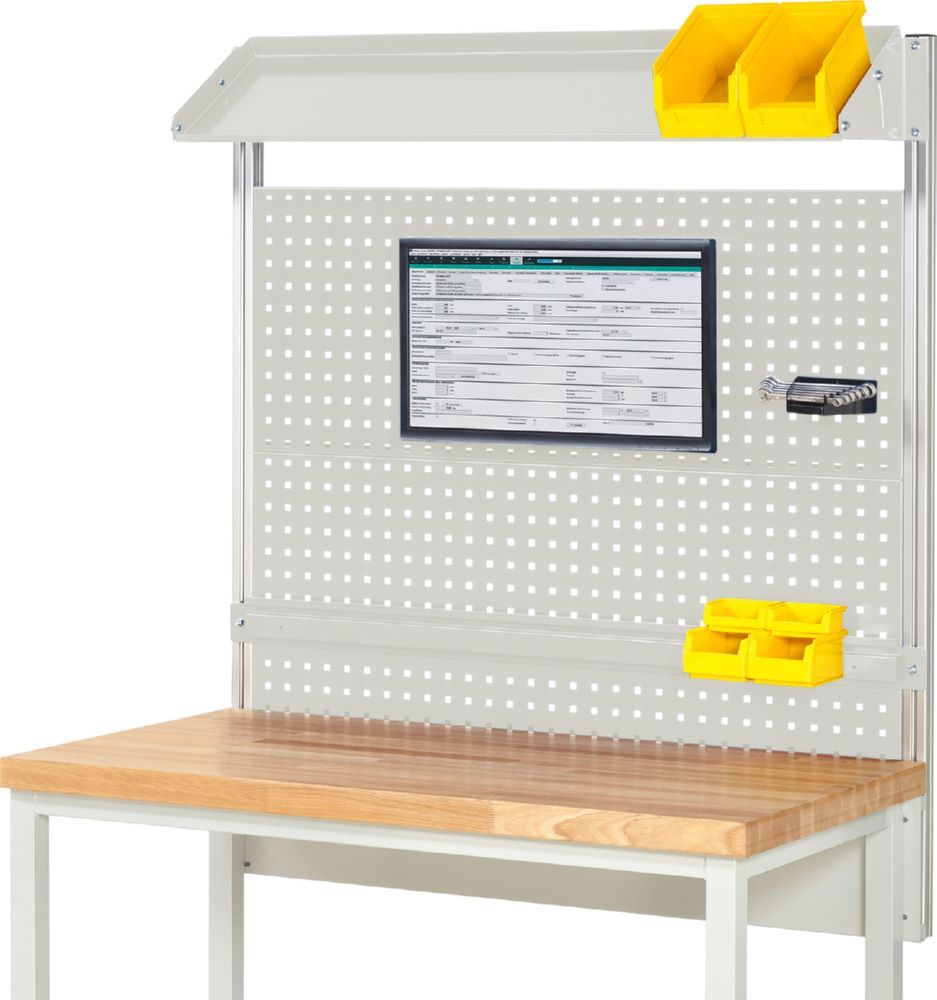 Produktbild System Aufbau Komplettset 02 für Produktbreite 1250 mm RAL7035 bild 2