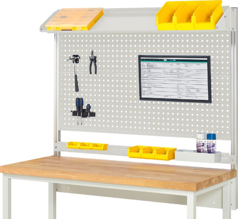 Produktbild System Aufbau Komplettset 02 für Produktbreite 1500 mm RAL7035 bild 2