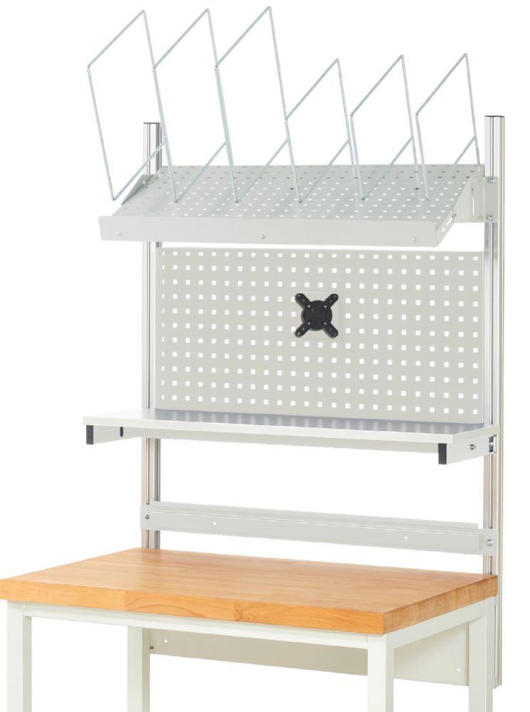 Produktbild Rau Werkbänke System Aufbau Komplettset 03 für Produktbreite 1000 mm RAL7035