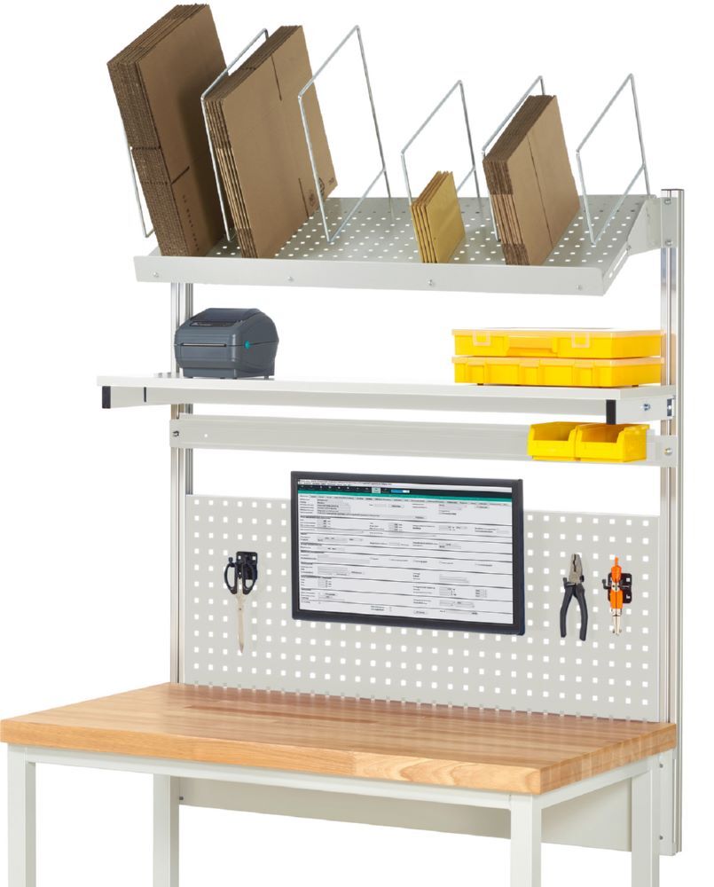 Produktbild System Aufbau Komplettset 03 für Produktbreite 1250 mm RAL7035 bild 2