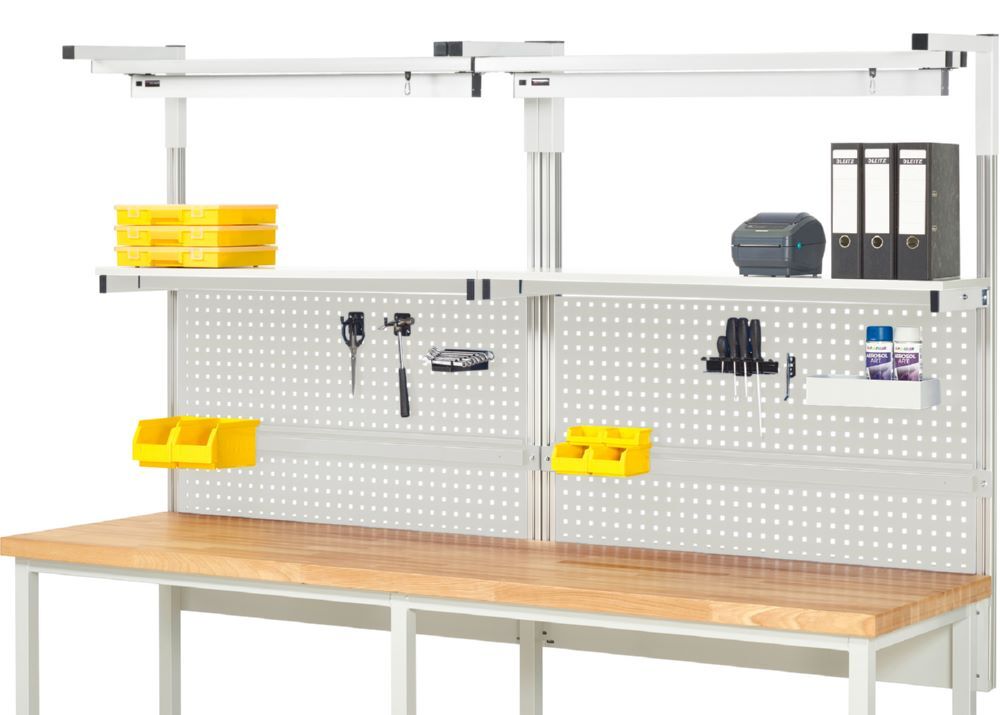 Produktbild System Aufbau Komplettset 04 für Produktbreite 2500 mm RAL7035 bild 2